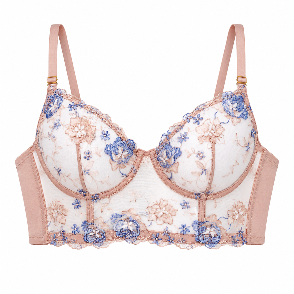 Élise Bustier in pink | huit-lingerie
