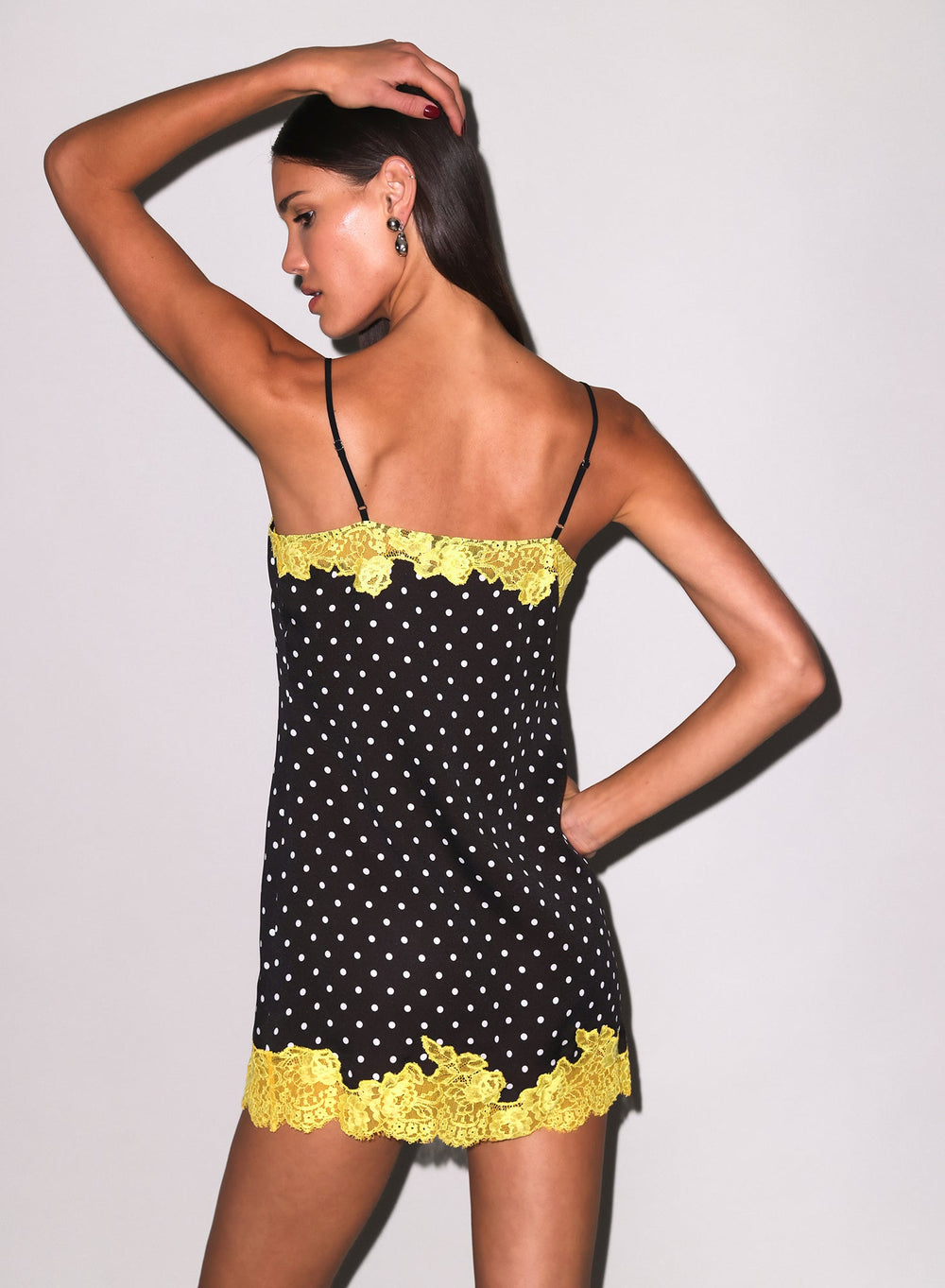 Fleur du Mal Juliet Button Slip in black