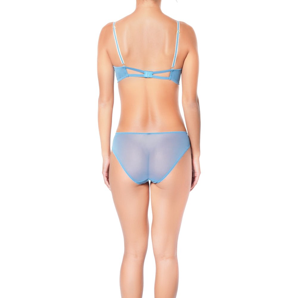 Flirt d'ete Bikini in blue | huit-lingerie
