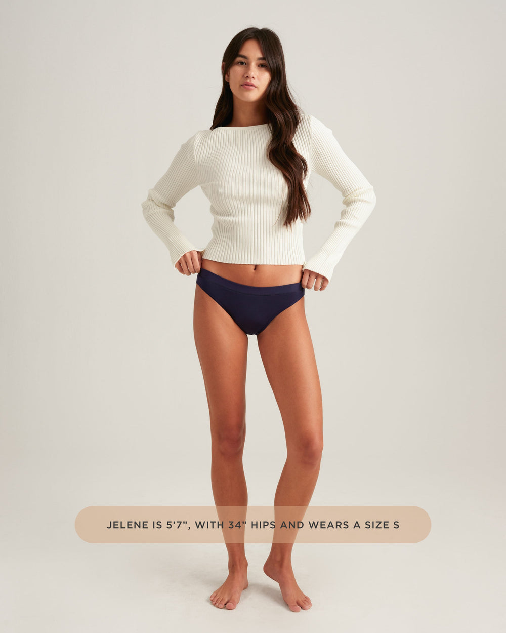Leakproof Comfort Bikini in black | Saalt