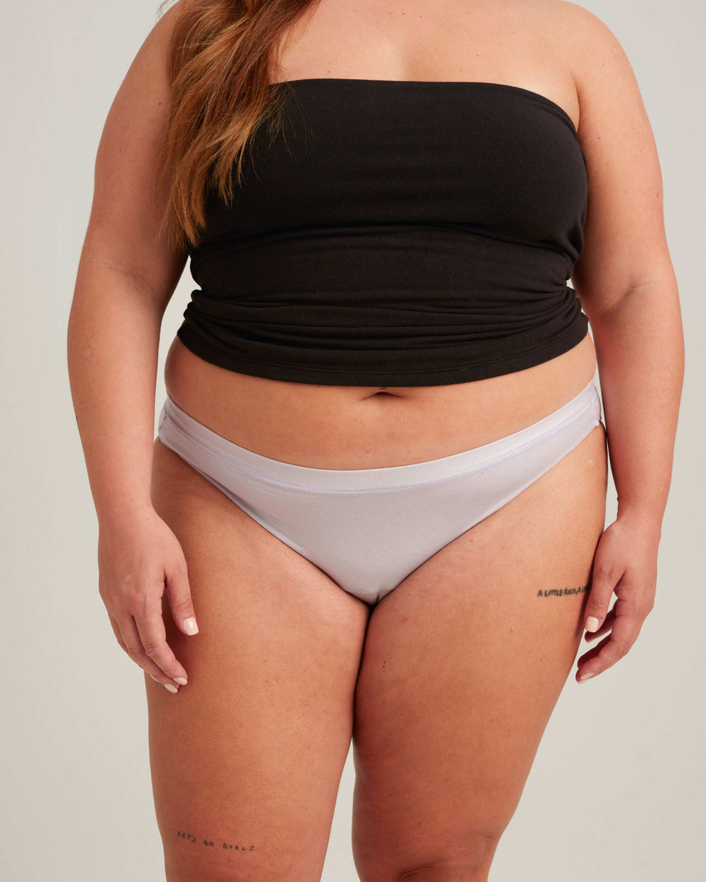 Leakproof Comfort Bikini in black | Saalt