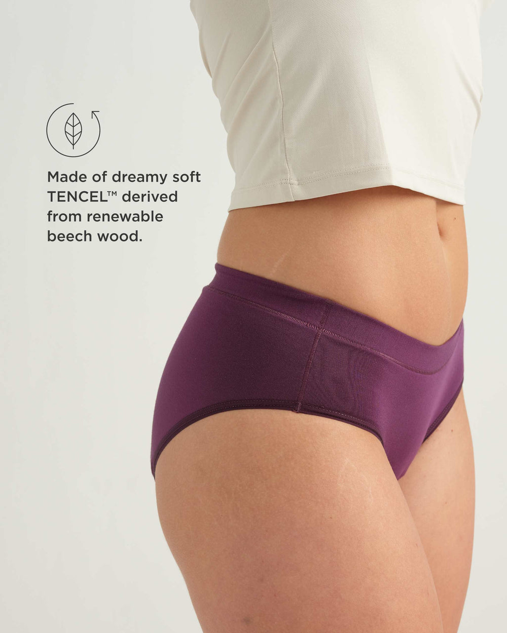 Leakproof Comfort Brief in black | Saalt