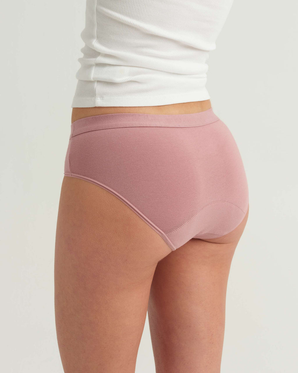 Leakproof Cotton Brief in beige | Saalt