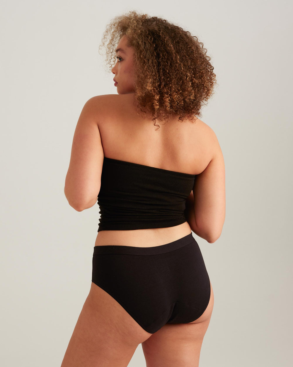 Leakproof Cotton Brief in beige | Saalt