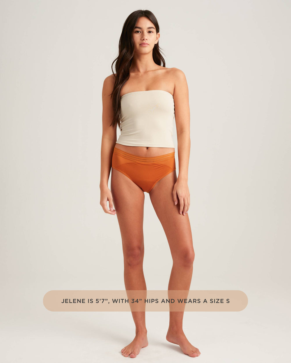 Leakproof Mesh Hipster in black | Saalt
