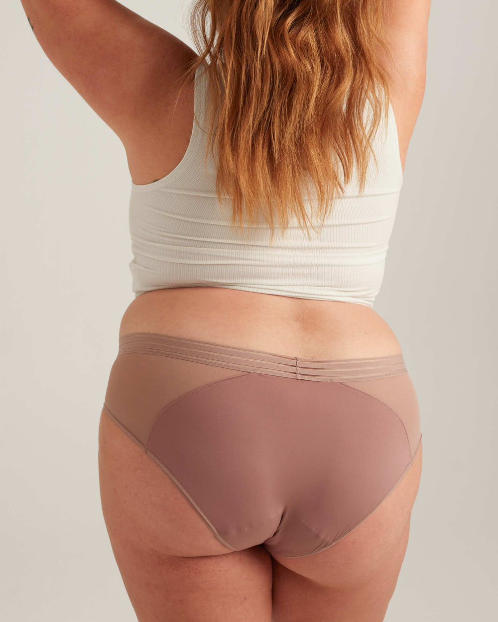 Leakproof Mesh Hipster in black | Saalt