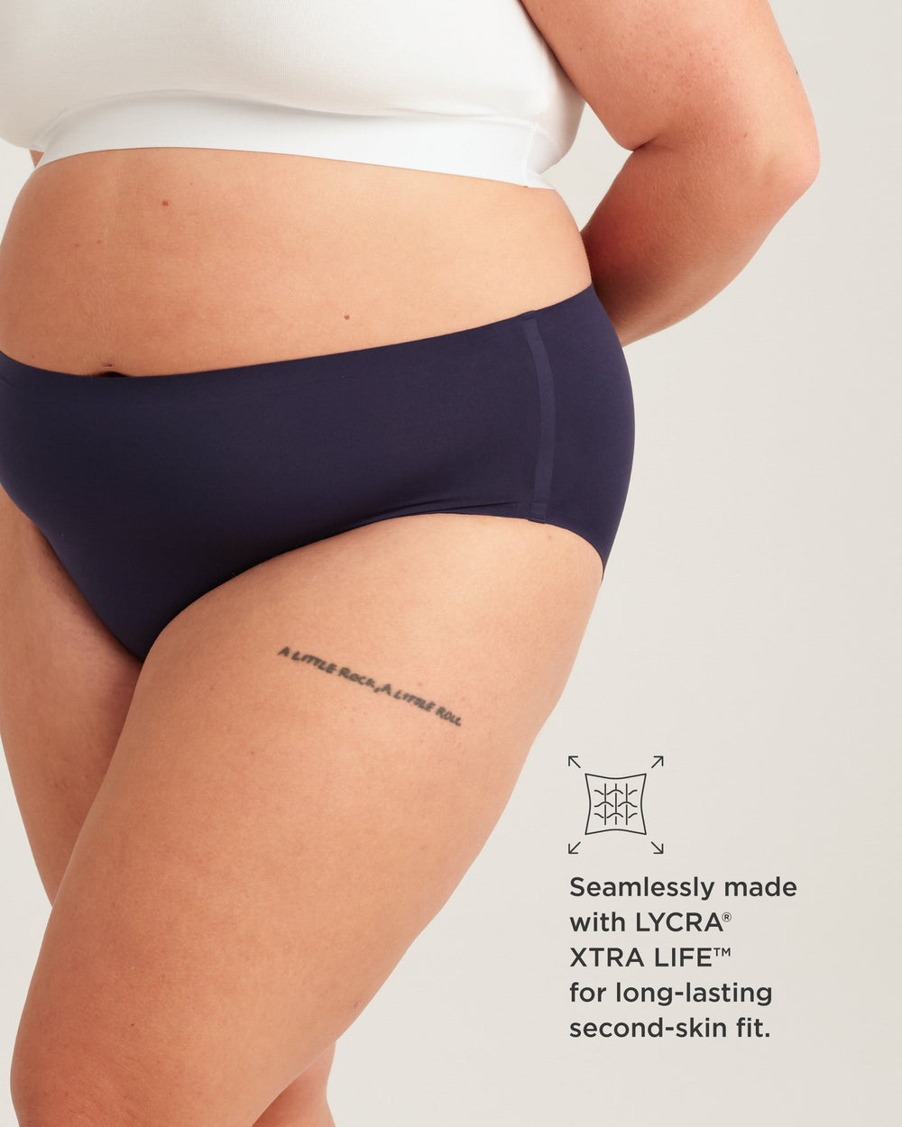Leakproof Seamless High Waist in black | Saalt
