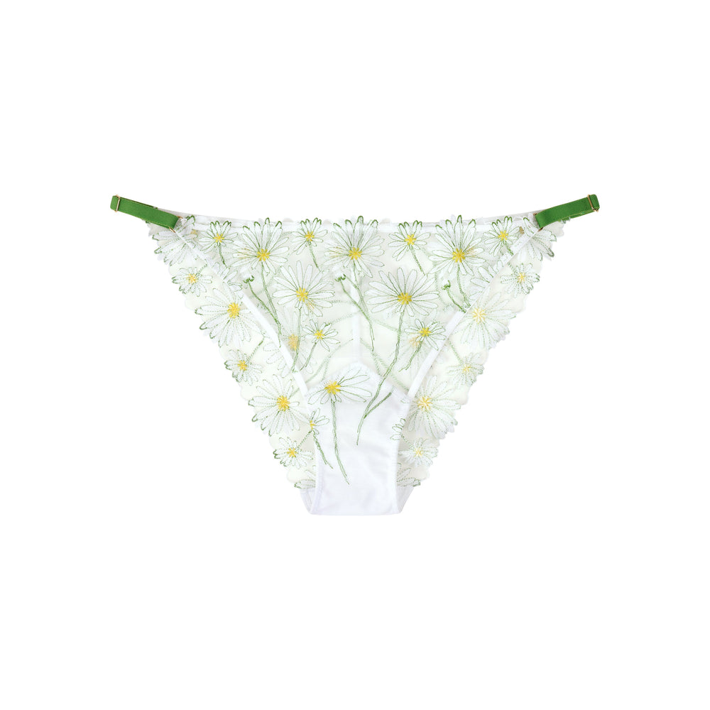 Danse des Fleurs - Bikini in white | huit-lingerie