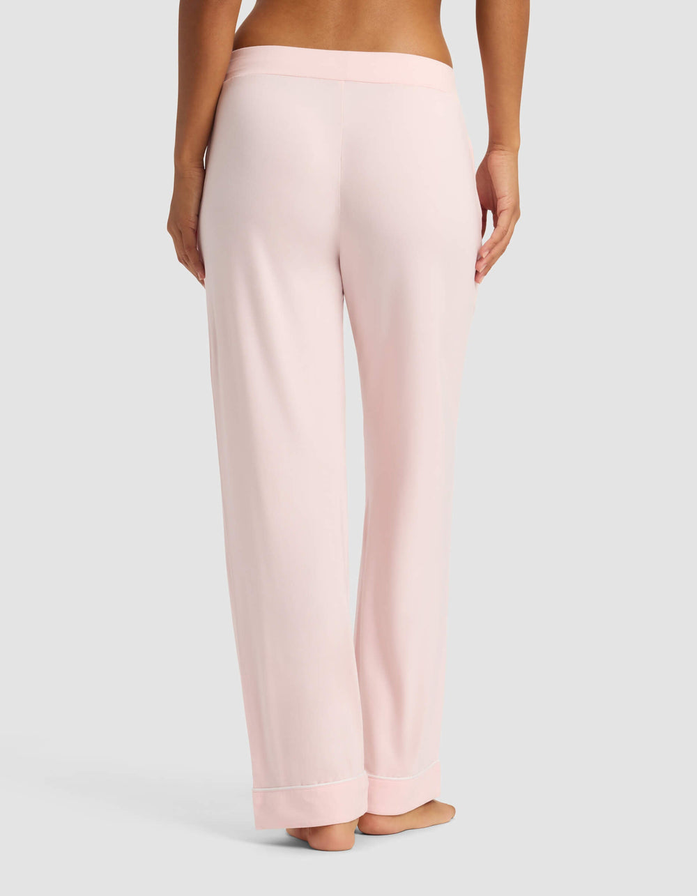 Women's Bamboo Stretch-Knit Pajama Pant (Collective) in pink | Cozy Earth