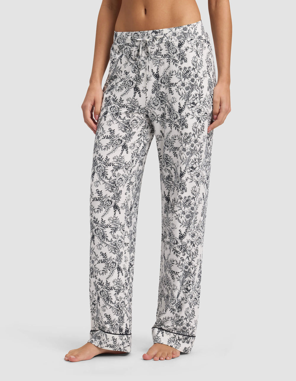 Women's Bamboo Stretch-Knit Pajama Pant (Collective) in pink | Cozy Earth