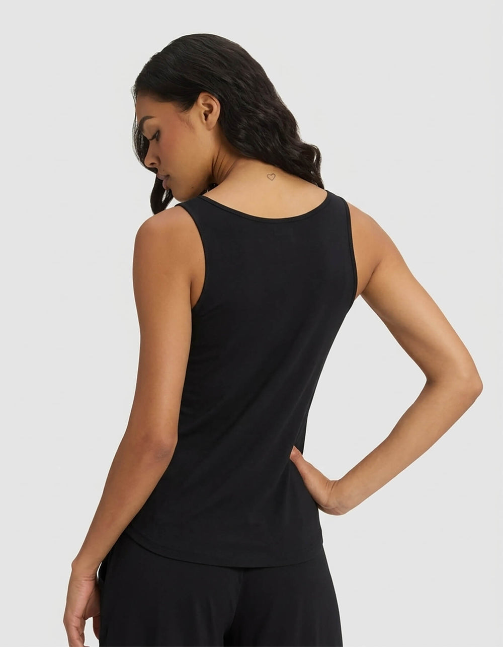 Women's Bamboo Stretch-Knit Tank & Short Set in pink | Cozy Earth