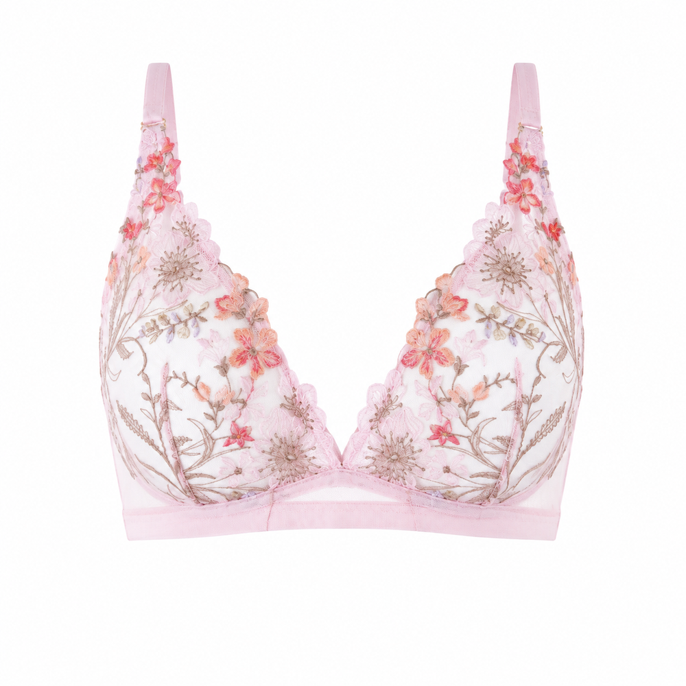 DAL-B1 -Dalya Bralette in pink | huit-lingerie