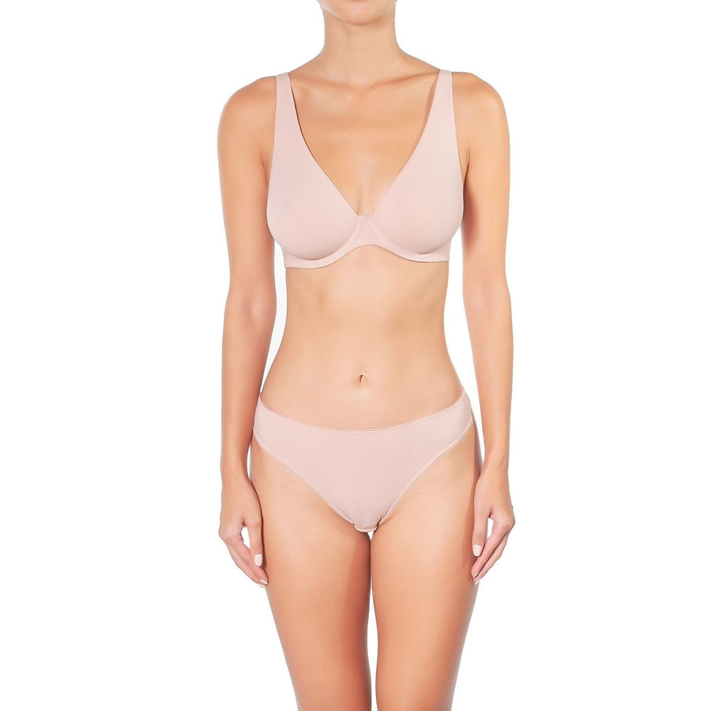 ☁️ FOS-J14 Lightweight Microfiber Thong in pink | huit-lingerie