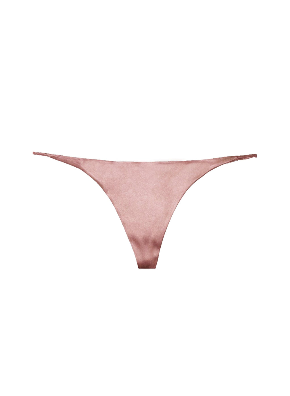 Fleur du Mal Luxe V-String in beige
