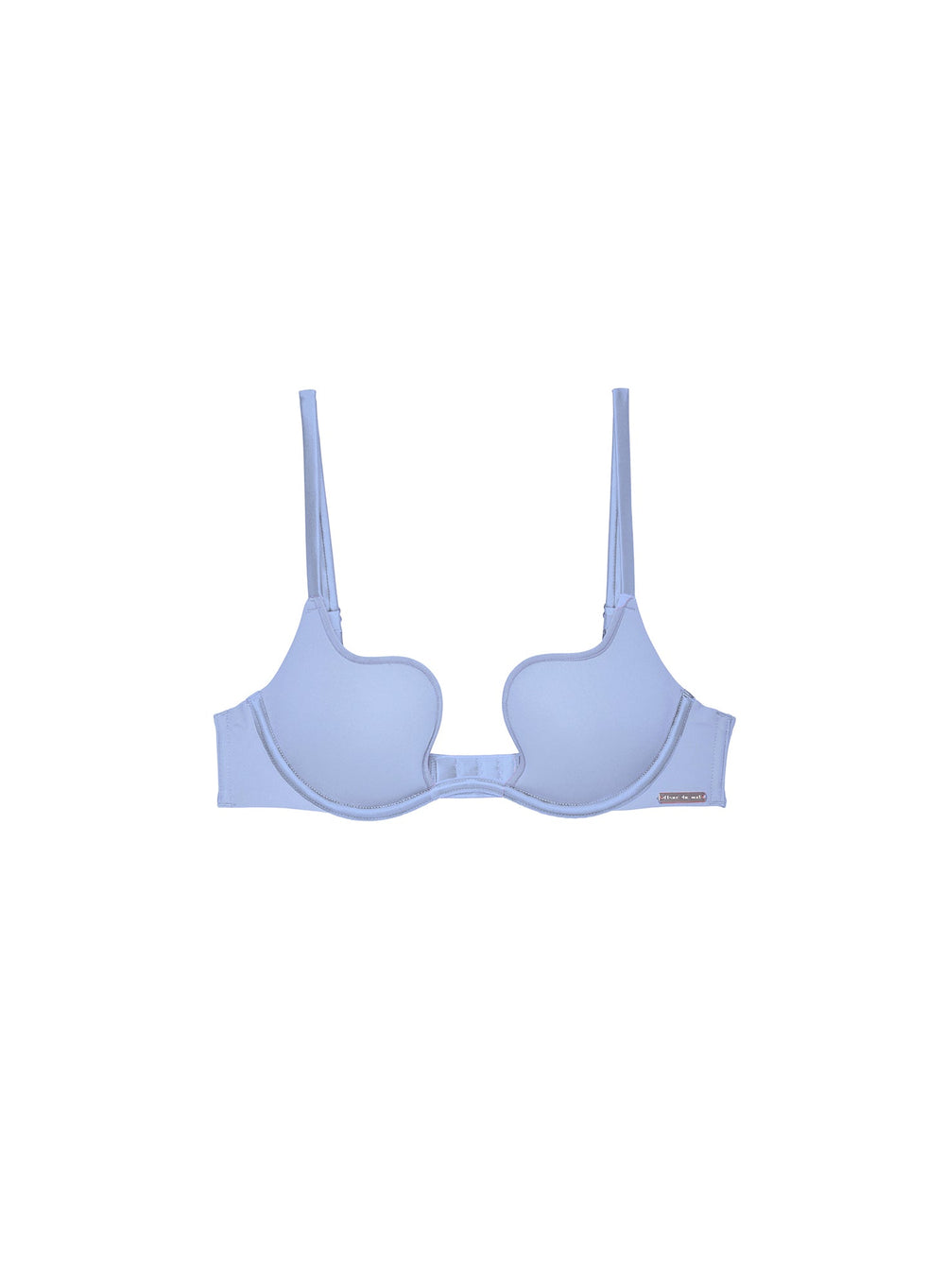 Fleur du Mal Seduce U-Plunge Bra in blue