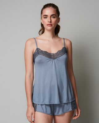 Only Hearts Venice Low Back Cami in green