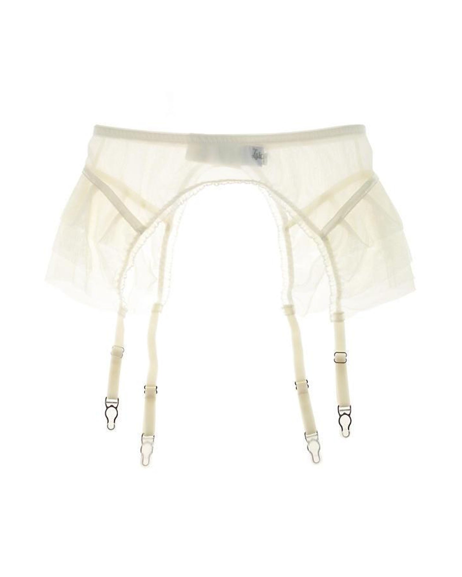 Lascivious Kitty Suspender in white