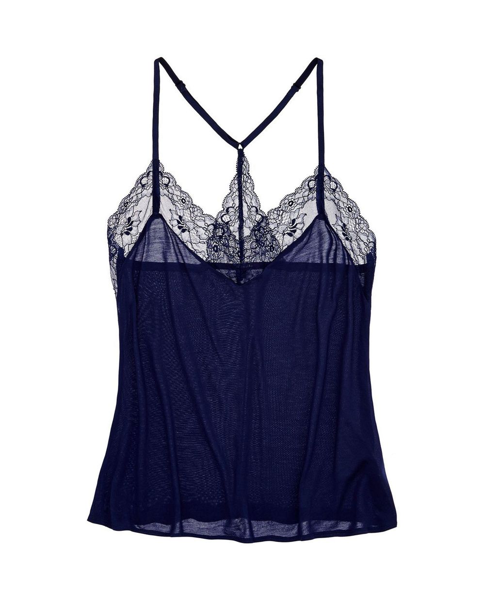 Journelle Laure Cami in blue