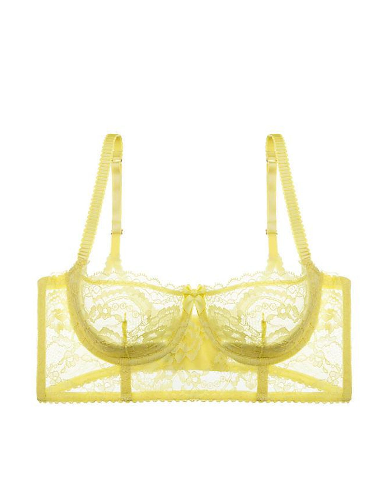 Journelle Gia Longline Demi Bra in yellow