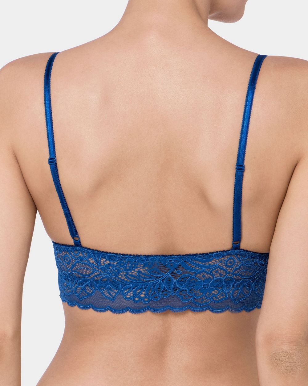 Triumph Amourette Spotlight Bralette in blue