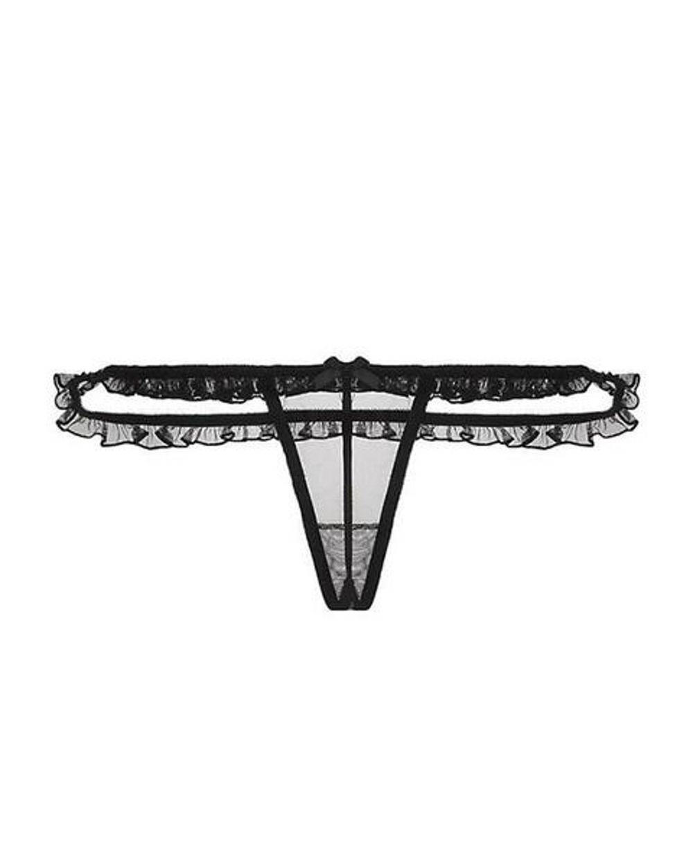 Journelle Cassandra String Thong in black