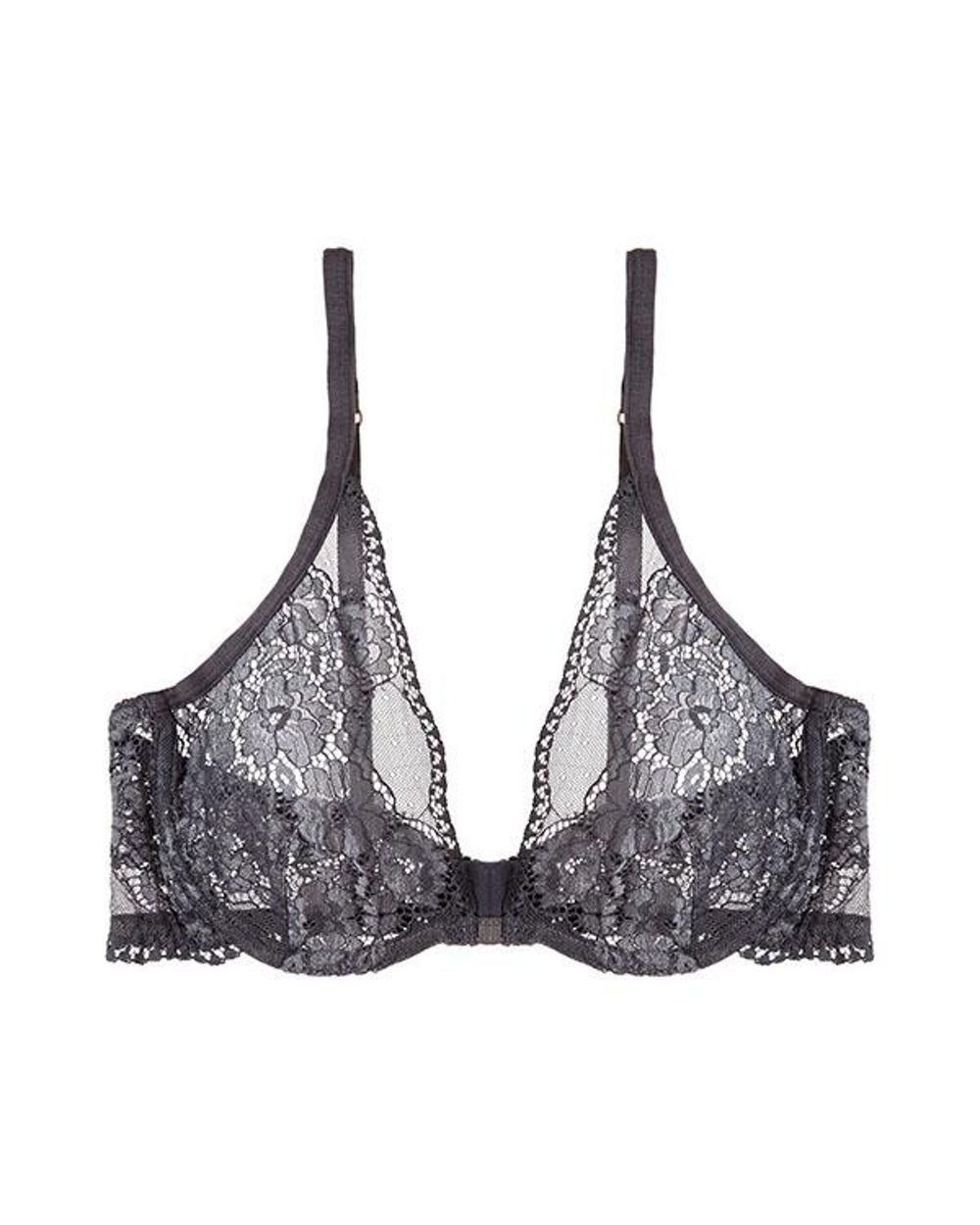 Eberjey Noor Underwire Bra in gray