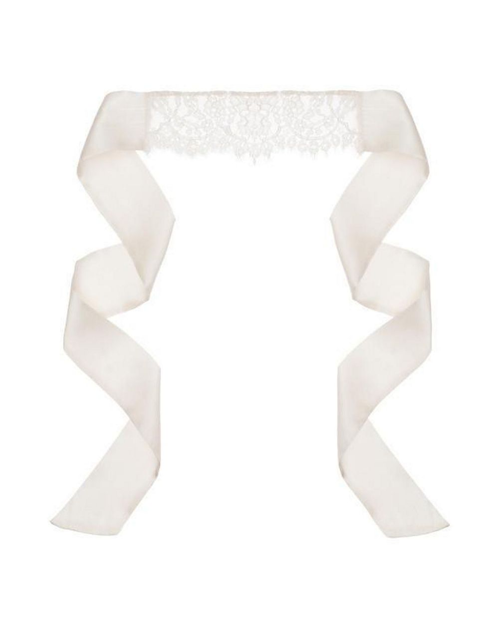 Journelle Grace Eye Mask in white