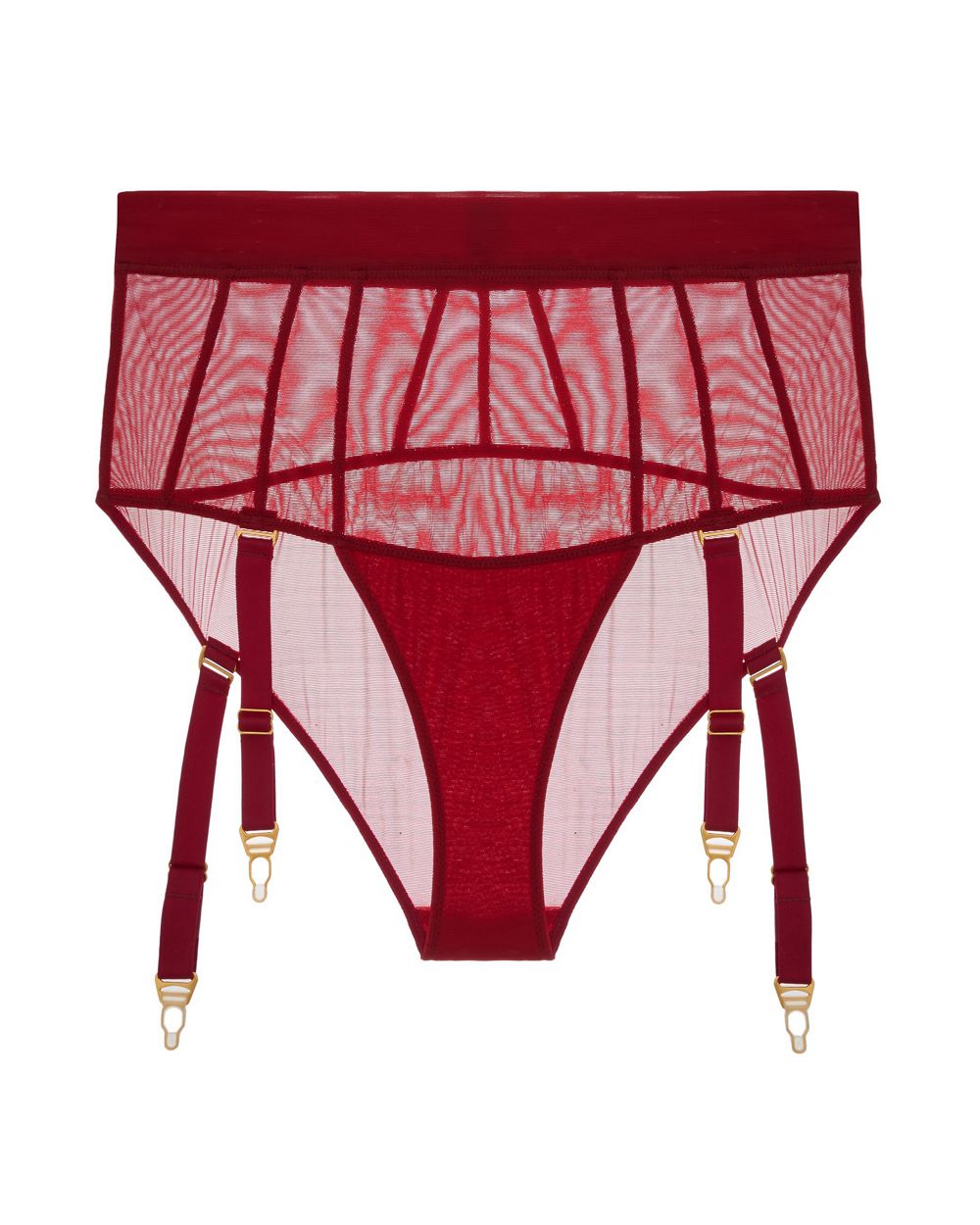 Adina Reay Fran Short with Suspender in red