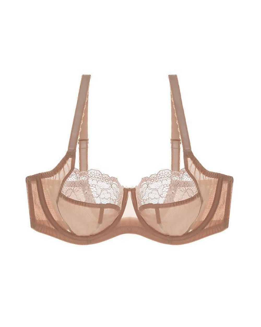 Panache Lingerie Jasmine Balconette Bra in beige