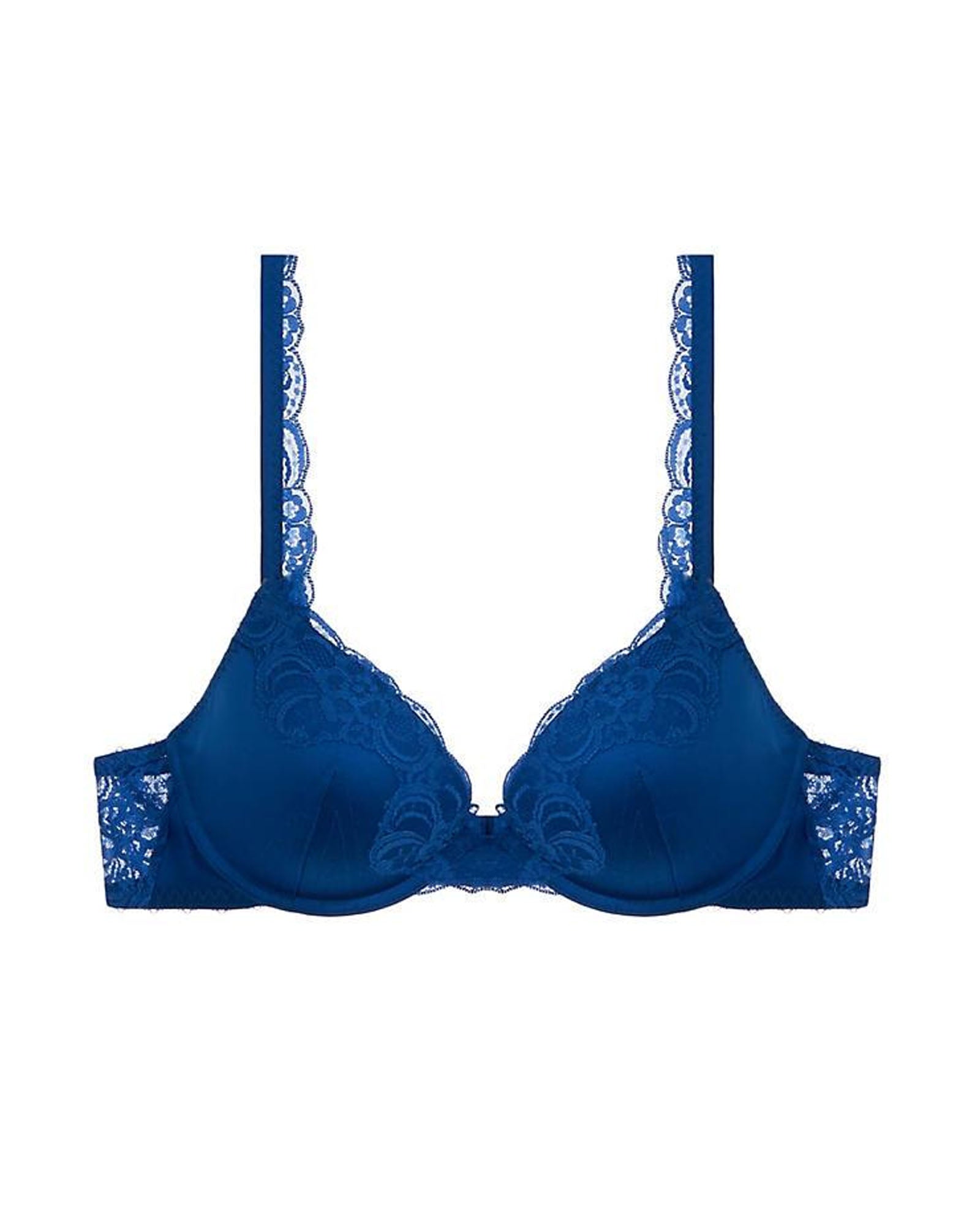 Stella McCartney Eloise Enchanting Contour Plunge Bra in blue