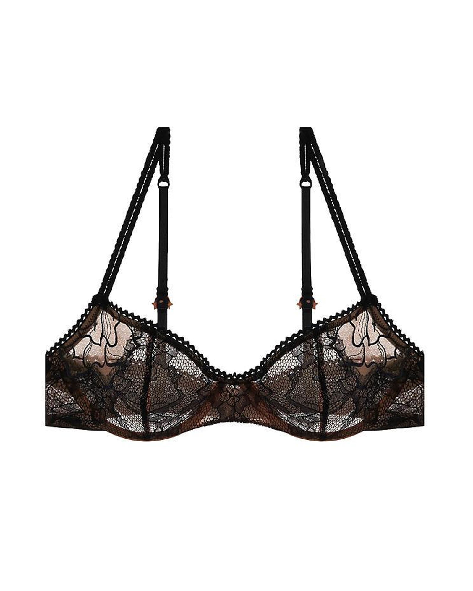 Heidi Klum Intimates Cleo's Spell Underwire Bra in black