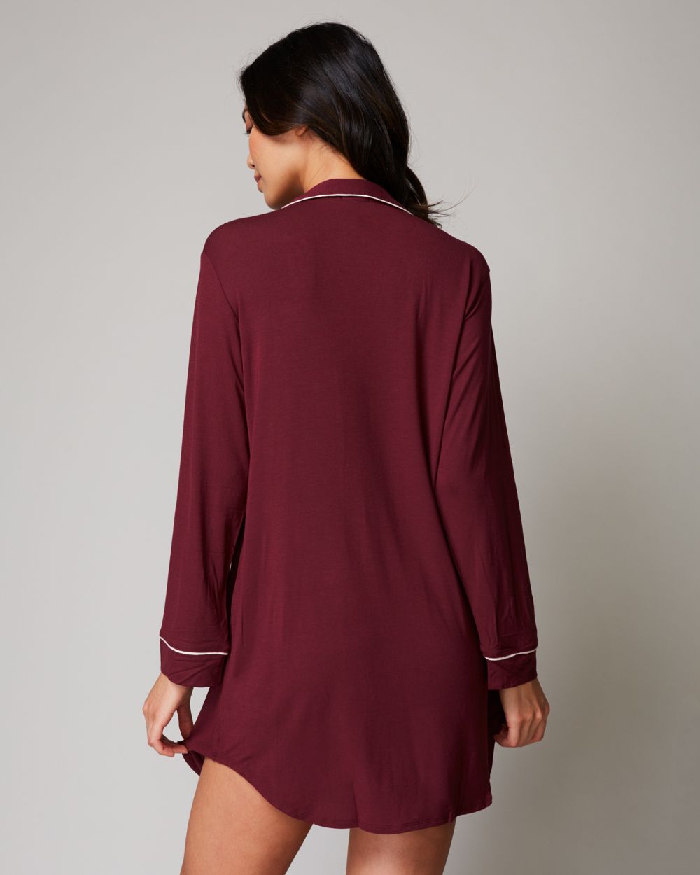 Eberjey Gisele Sleep Shirt in red