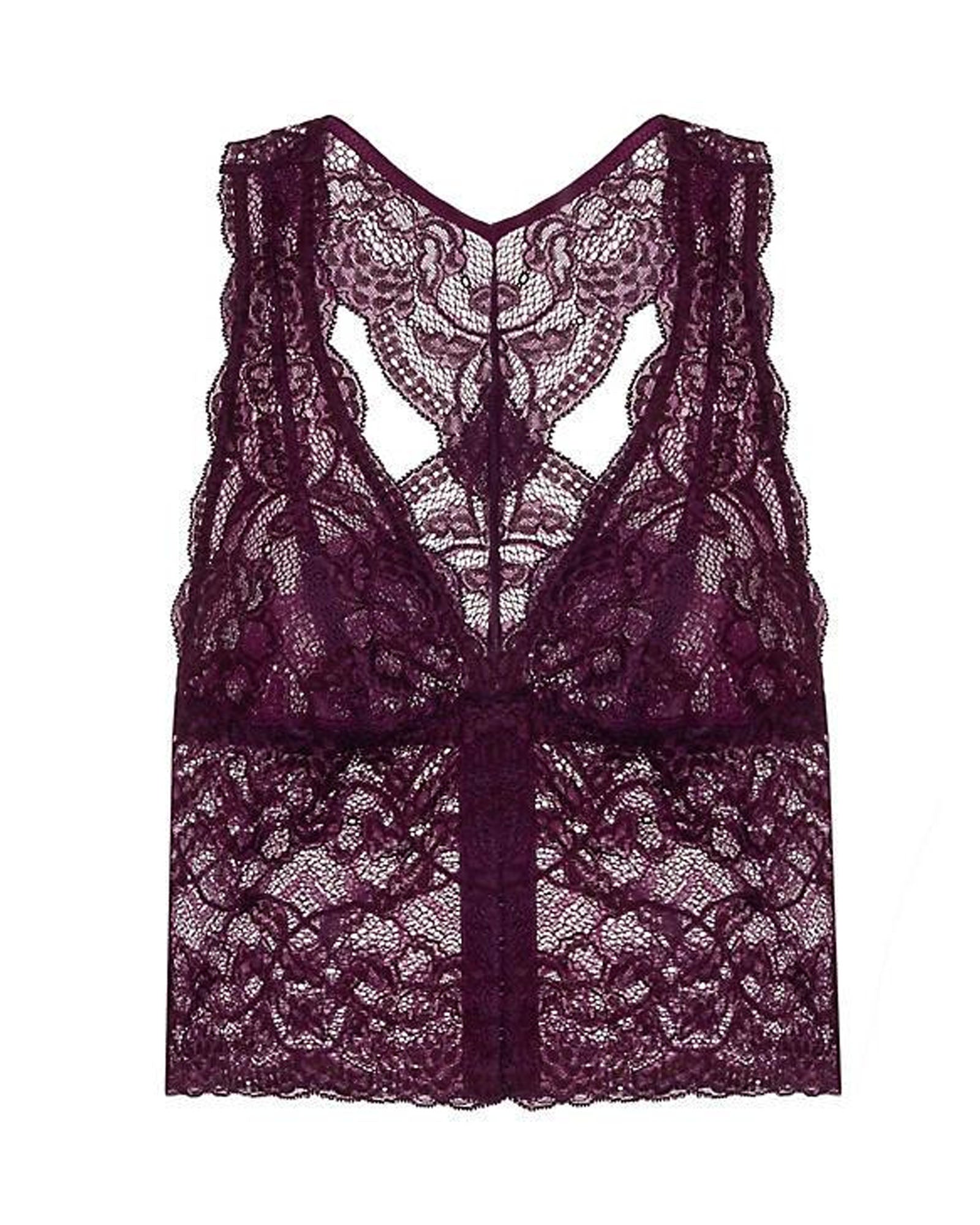 CLO intimo Fortuna Racerback Vest in purple