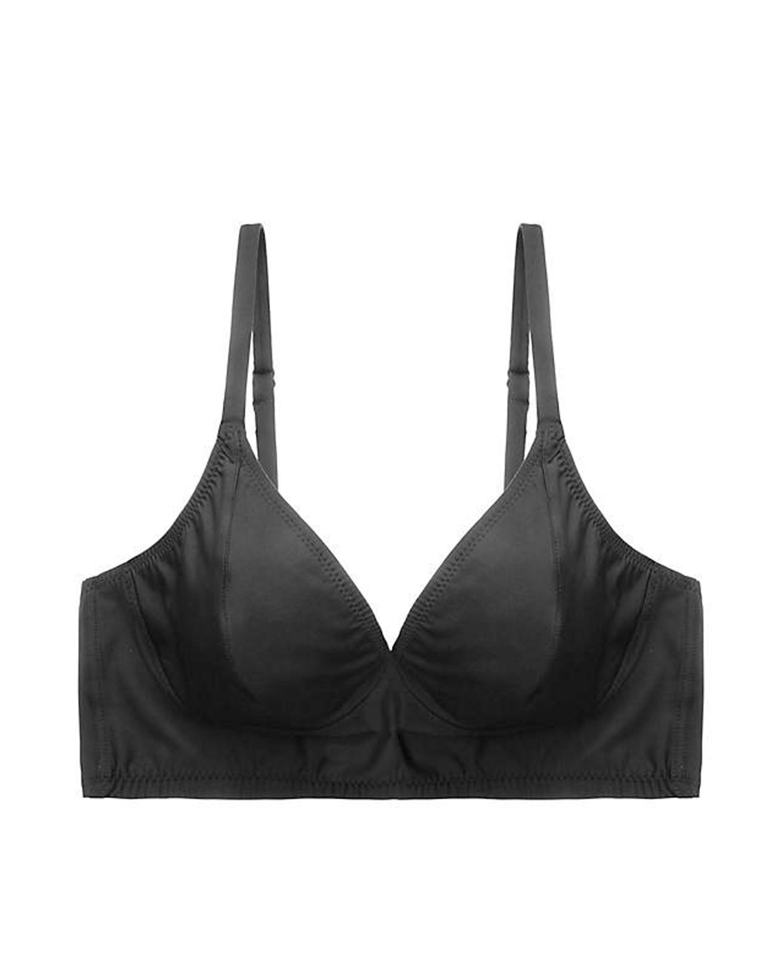 Fortnight Lingerie Swim Longline Top in black