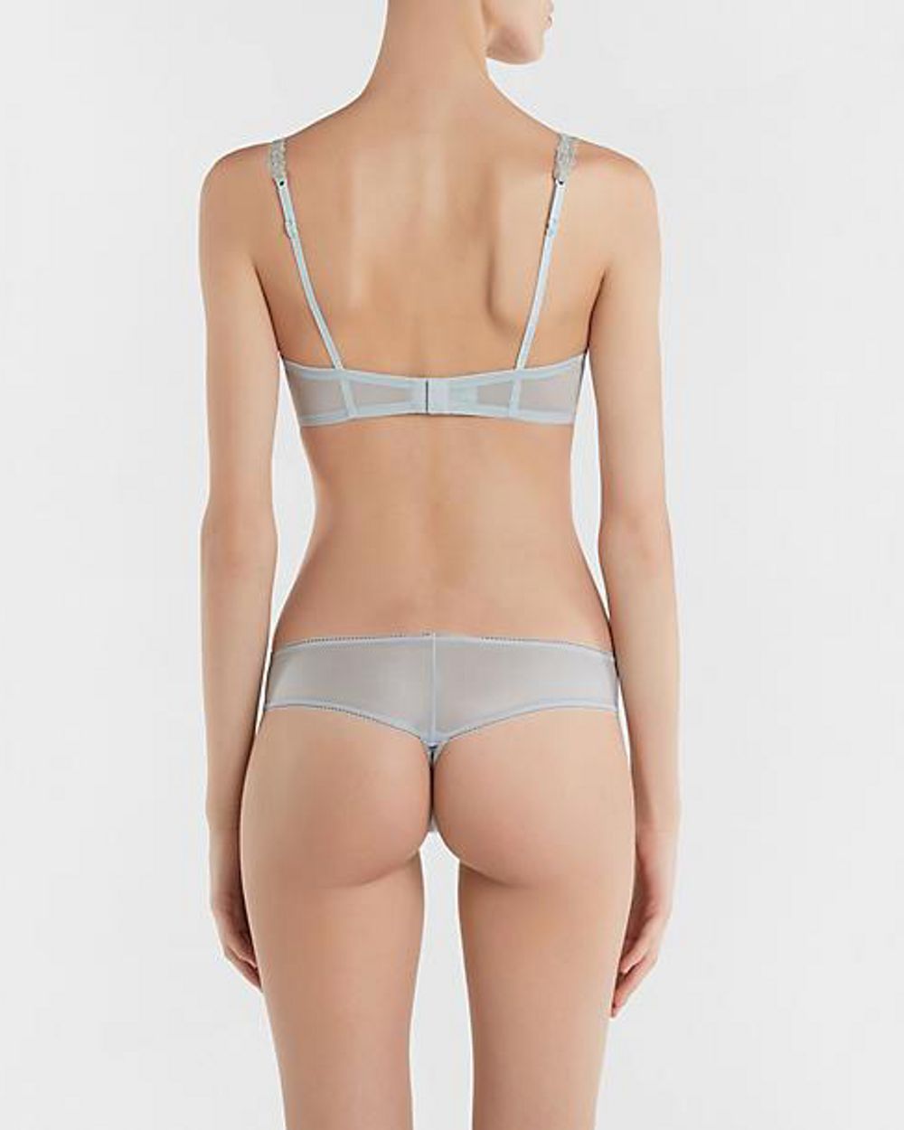 La Perla Daphne Balconette Bra in blue