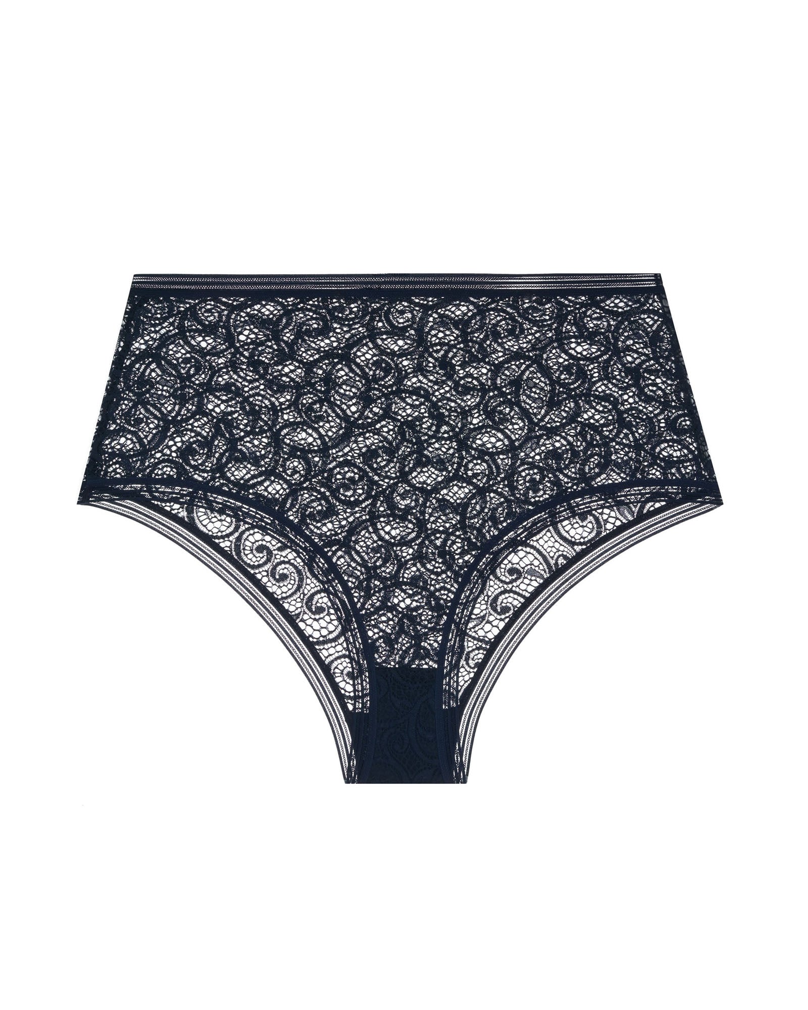 Else Paisley High Waist Brief in blue