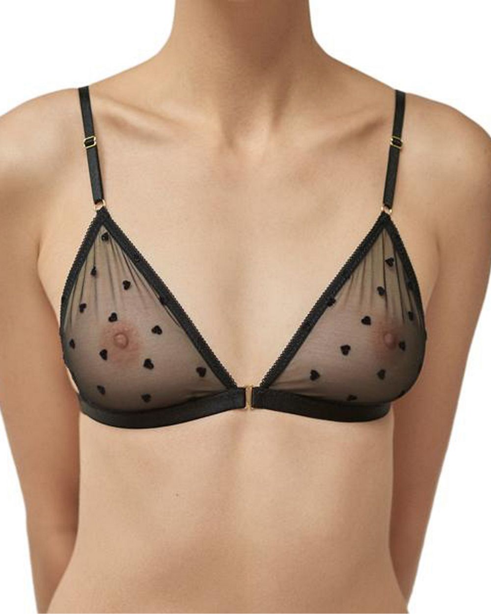 Le Petit Trou Judith Bralette in black