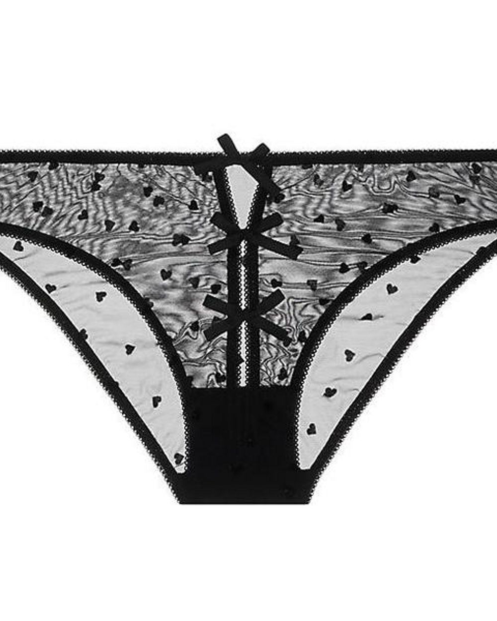 Le Petit Trou Sandrine Brief in black