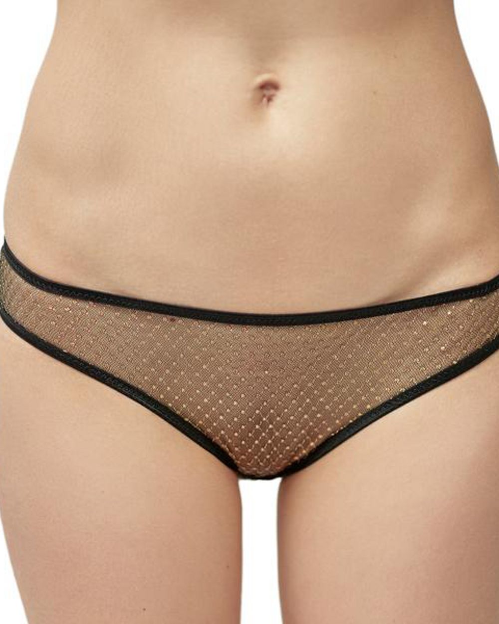 Le Petit Trou Simone Brief in black