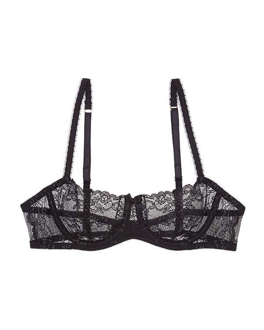 Journelle Clemence Low Balconette Bra in black