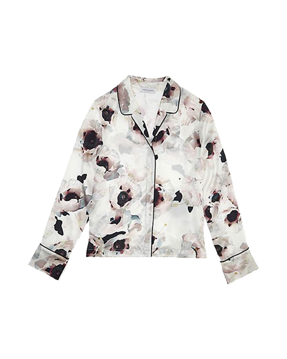 Violet & Wren Pyjama Shirt in white