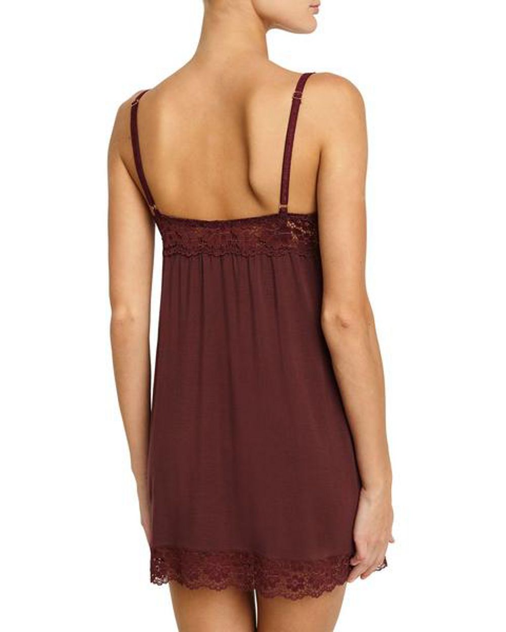 Eberjey Lila Chemise in red