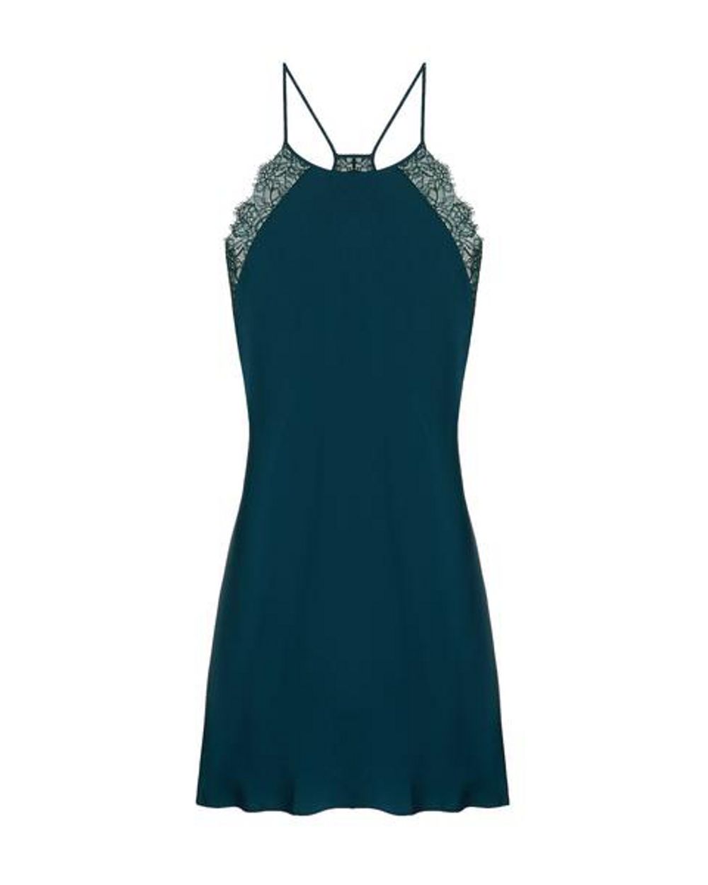 Triumph Satin Chemise in green