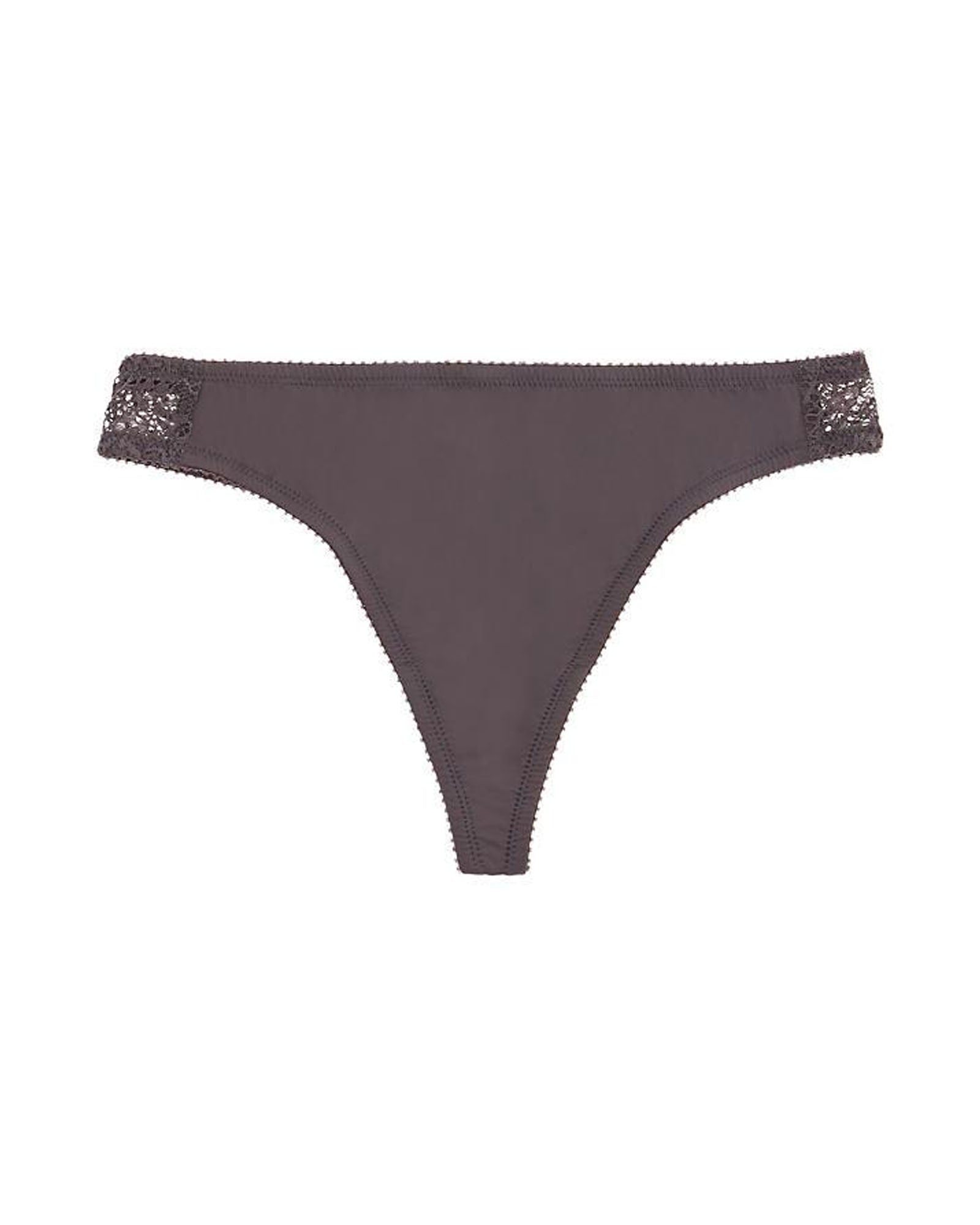 Fortnight Lingerie Mira Thong in gray