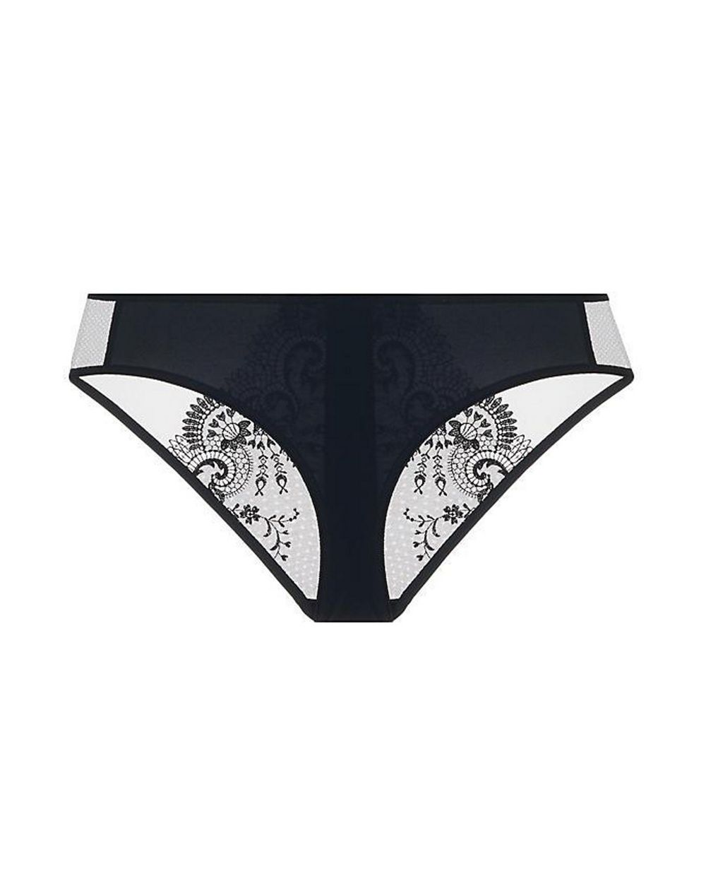 Lyn Lingerie Liz Low Rise Brief in black