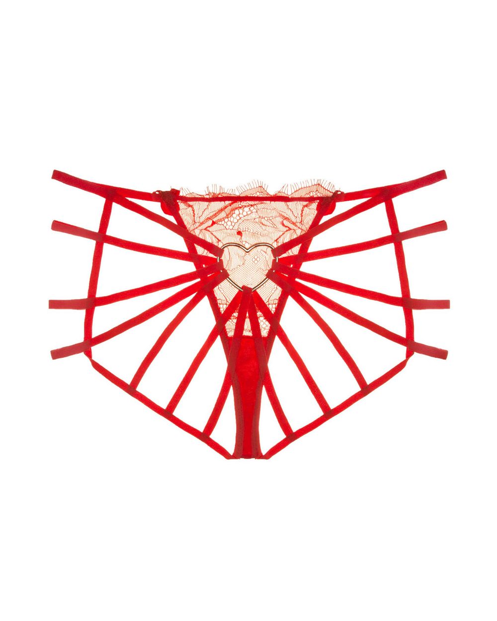 Mimi Holliday Hide and Seek Star Knicker in red