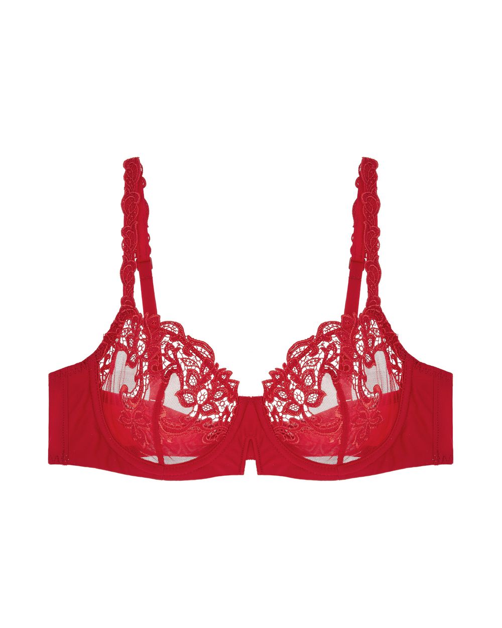 Simone Perele Saga Tattoo Demi Cup Bra in pink