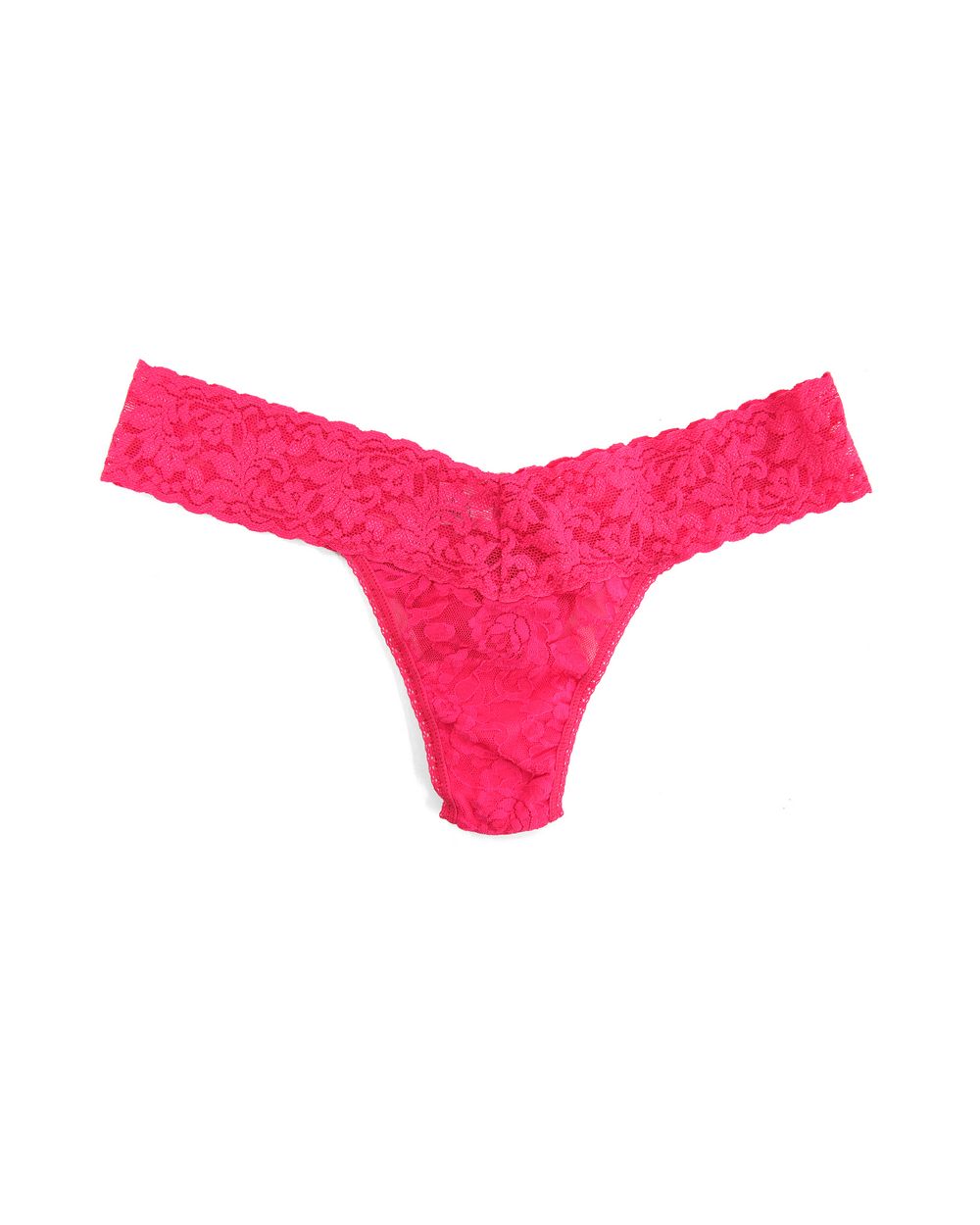 Hanky Panky Rosebud Low Rise Thong in pink