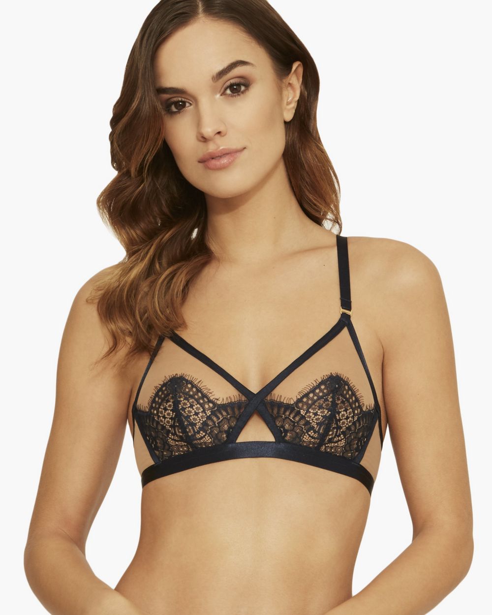 Dita Von Teese Glamonatrix Non Underwire Bra in blue