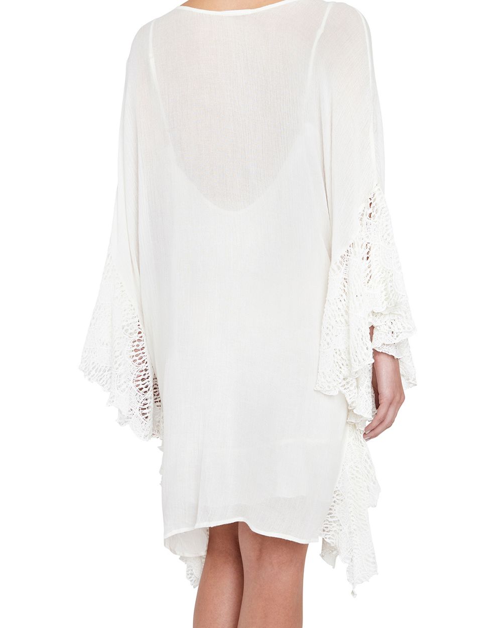 Eberjey Swept Away Wanderlust Robe in white